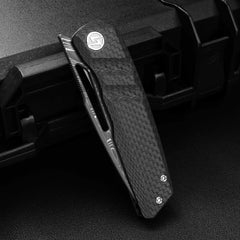 Sworf T077(3.4"+Bohler M390 +Titanium)Liner Lock