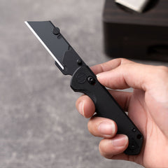 Adélie Penguins G076 Utility Knife (2.68"+SK5 Blade+G10)Blade x10