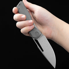Sworf T077(3.4"+Bohler M390 +Titanium)Liner Lock