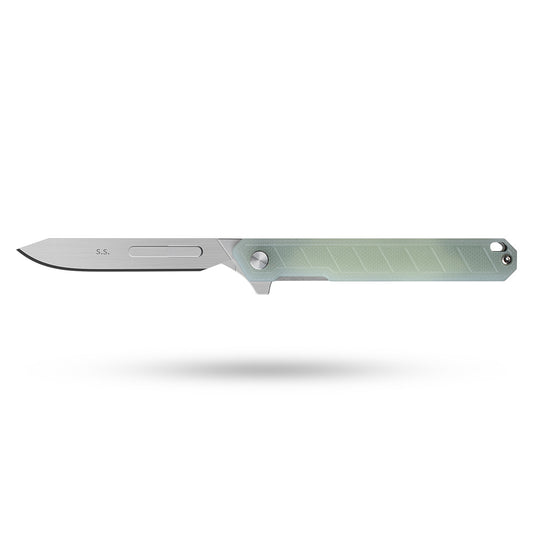 G046 Mecha Folding Sacalpel Knife G10 handle suitable for #24 & #60 Blade