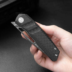 Sworf T077(3.4"+Bohler M390 +Titanium)Liner Lock