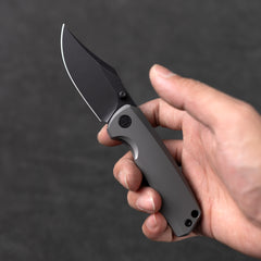 Ti-Bomber T068 Folding Knife –(2.95"+Bohler M390 +Titanium)-OLITANS