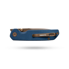 Lemon Shark G071(3.27"+10Cr15Mov+Micarta Handle+PVD)-Liner Lock-Olitans