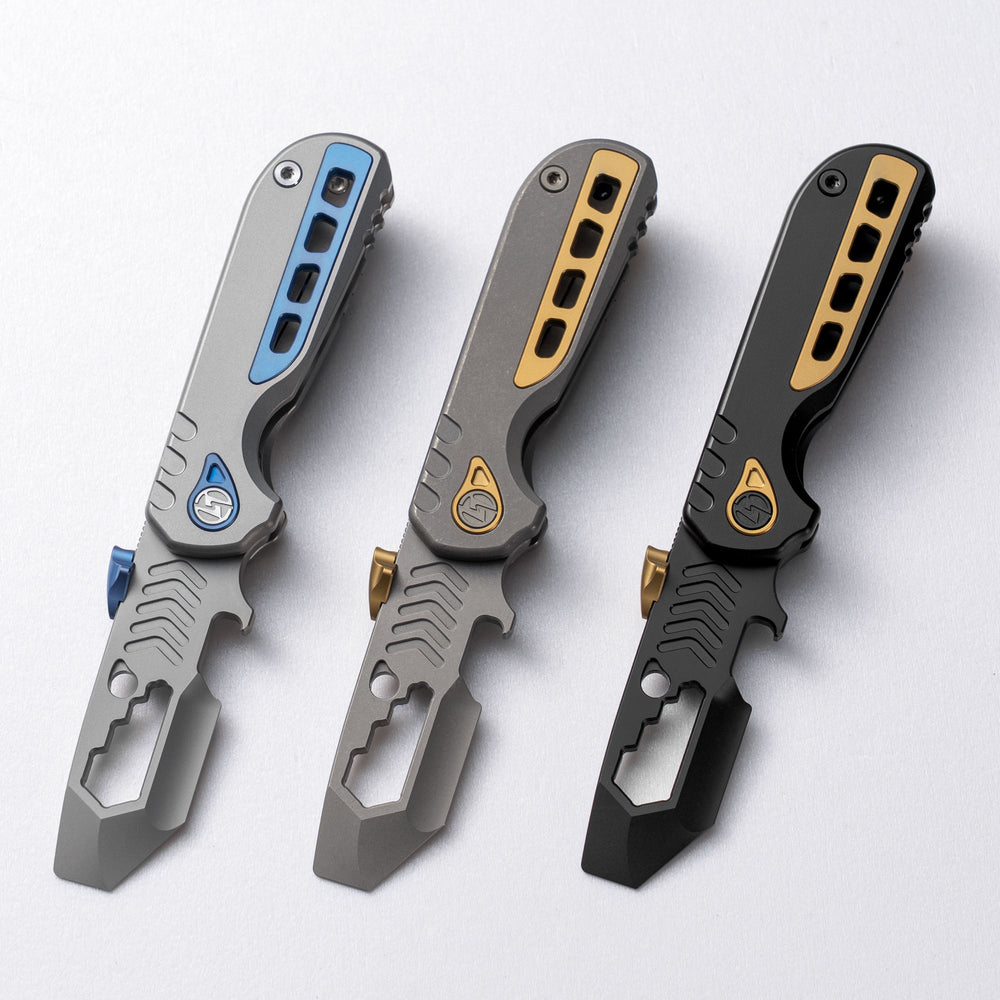 Serrated Shark™ Folding EDC Pry Bar