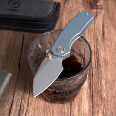 Mini Ti-Mastiff T074( 2.36'' + Bohler M390 +Titanium )Folding Knife