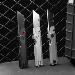 Ti NOVA T078 Utility Knife (2.68"+SK5 Blade+Titanium)Blade x10