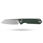 King Penguin G062 Folding Knife (3.35''+14C28N+Micarta Handle)-Crossbar Lock-Thumb Stud-Olitans