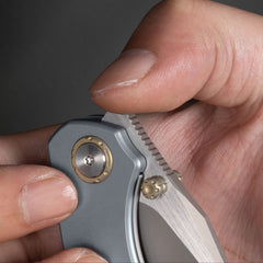 Mini Ti-Mastiff T074( 2.36'' + Bohler M390 +Titanium )Folding Knife