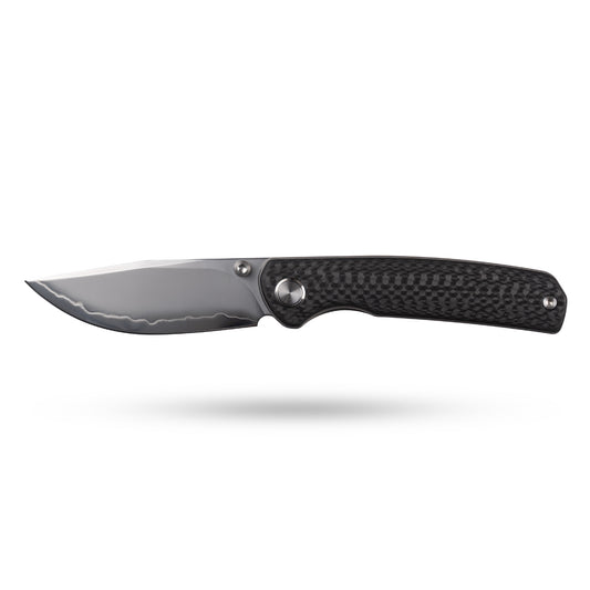 Gecko M070 (3.07''+SLD Magic+Carbon fibre)-Liner Lock-thumb stud