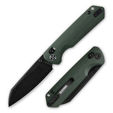 King Penguin G062 Folding Knife (3.35''+14C28N+Micarta Handle)-Crossbar Lock-Thumb Stud-Olitans