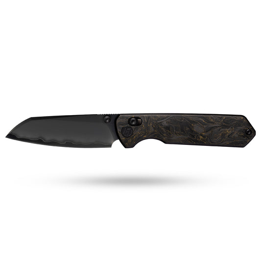 Imperial Penguin M060(3.35''+DLC-SLD Magic+Carbon fibre)-Axis lock-thumb stud
