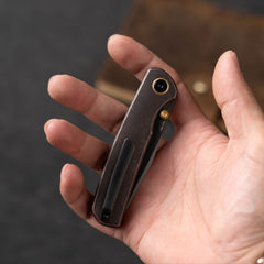 Gecko M070 (3.07"+SLD Magic+DLC+Copper)-Liner Lock-thumb stud