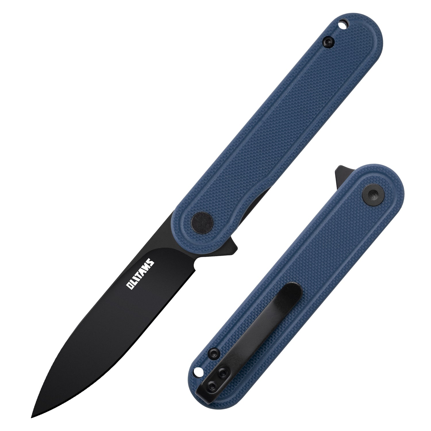 Rocket G040 Pocket Knife 2.75'' D2 Blade + G10 Handle - Liner Lock - Flipper