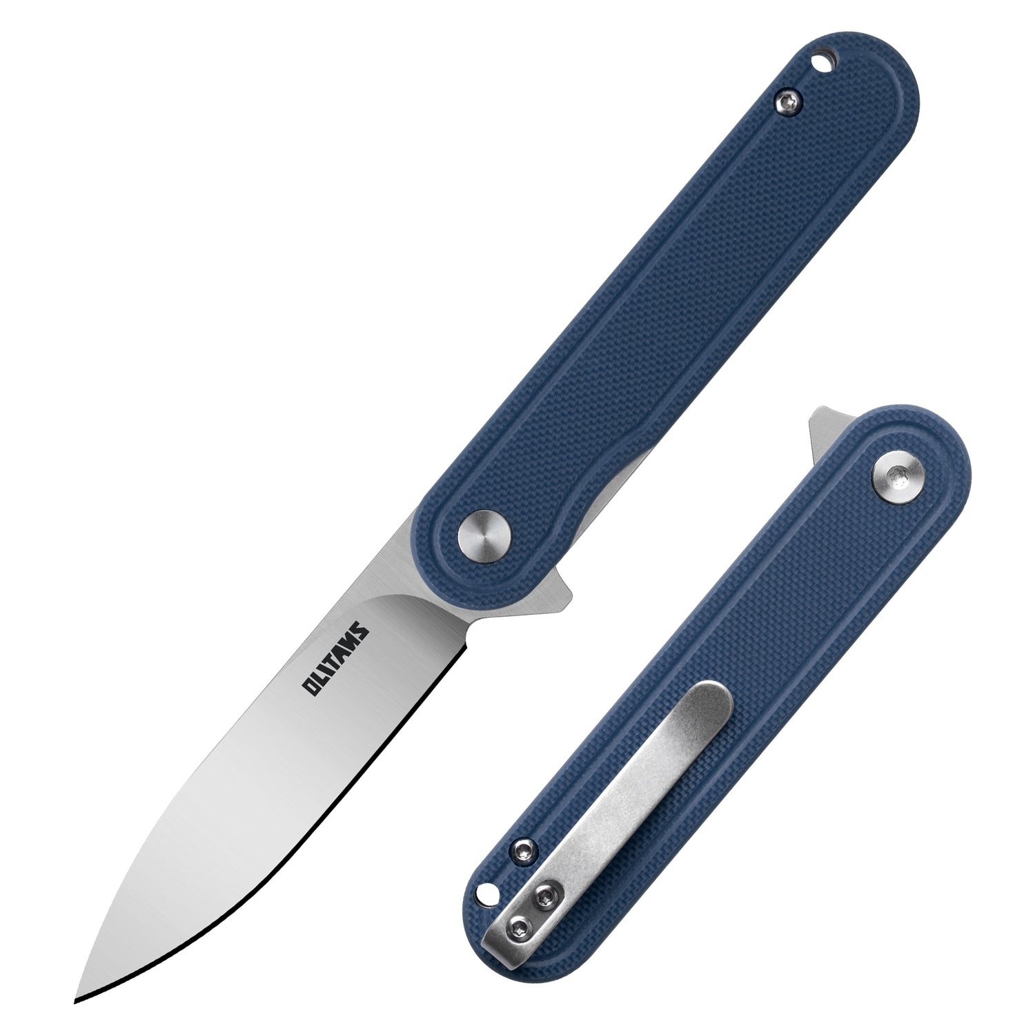 Rocket G040 Pocket Knife 2.75'' D2 Blade + G10 Handle - Liner Lock - Flipper