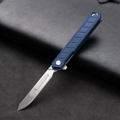 G046 Mecha Folding Sacalpel Knife G10 handle suitable for #24 & #60 Blade