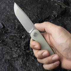 Stealth G047 3'' 14C28N Blade Pocket Knife, G10 Handle, Liner Lock, Front Flipper