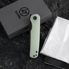 Stealth G047 3'' 14C28N Blade Pocket Knife, G10 Handle, Liner Lock, Front Flipper