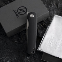 Stealth G047 3'' 14C28N Blade Pocket Knife, G10 Handle, Liner Lock, Front Flipper