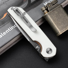 Lemon Shark G071(3.27"+10Cr15Mov+Latte G10)-Liner Lock