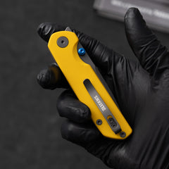 Lemon Shark G071(3.27"+10Cr15Mov+G10 Handle+PVD)-Liner Lock-Olitans