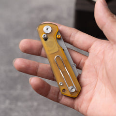 Adélie Penguins G076 Utility Knife (2.68"+SK5 Blade+G10)Blade x10