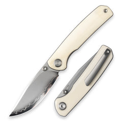 Gecko M070-SLD Folding Knife(3.07''+SLD Magic+Cow bone)-Liner Lock-thumb stud-OLITANS