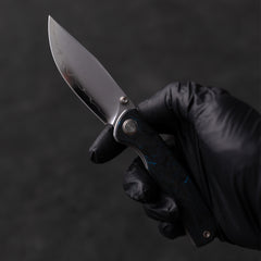Gecko M070 (3.07'+SLD Magic+Carbon fibre)-Liner Lock-thumb stud