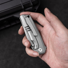 Ti-Bomber 2.0 T065 - Drop Point(2.95"+Bohler M390 +Titanium)