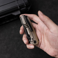 Ti-Bomber 2.0 T065 - Drop Point(2.95"+Bohler M390 +Titanium)