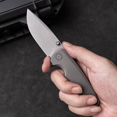 Ti-Bomber 2.0 T065 - Drop Point(2.95"+Bohler M390 +Titanium)