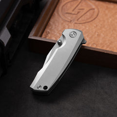 Ti-Bomber 2.0 T068 - Clip Point(2.95"+Bohler M390 +Titanium)