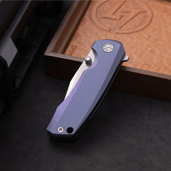 Ti-Bomber 2.0 T068 - Clip Point(2.95"+Bohler M390 +Titanium)
