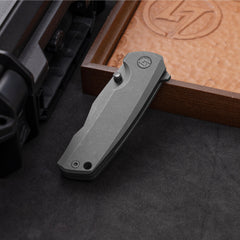 Ti-Bomber 2.0 T068 - Clip Point(2.95"+Bohler M390 +Titanium)