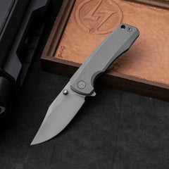 Ti-Bomber 2.0 T068 - Clip Point(2.95"+Bohler M390 +Titanium)
