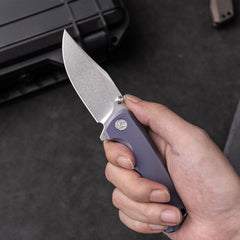 Ti-Bomber 2.0 T068 - Clip Point(2.95"+Bohler M390 +Titanium)