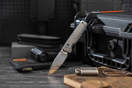 Ti-Aero T075 Titanium Folding Knife: M390 Steel Meets Lightweight EDC Design