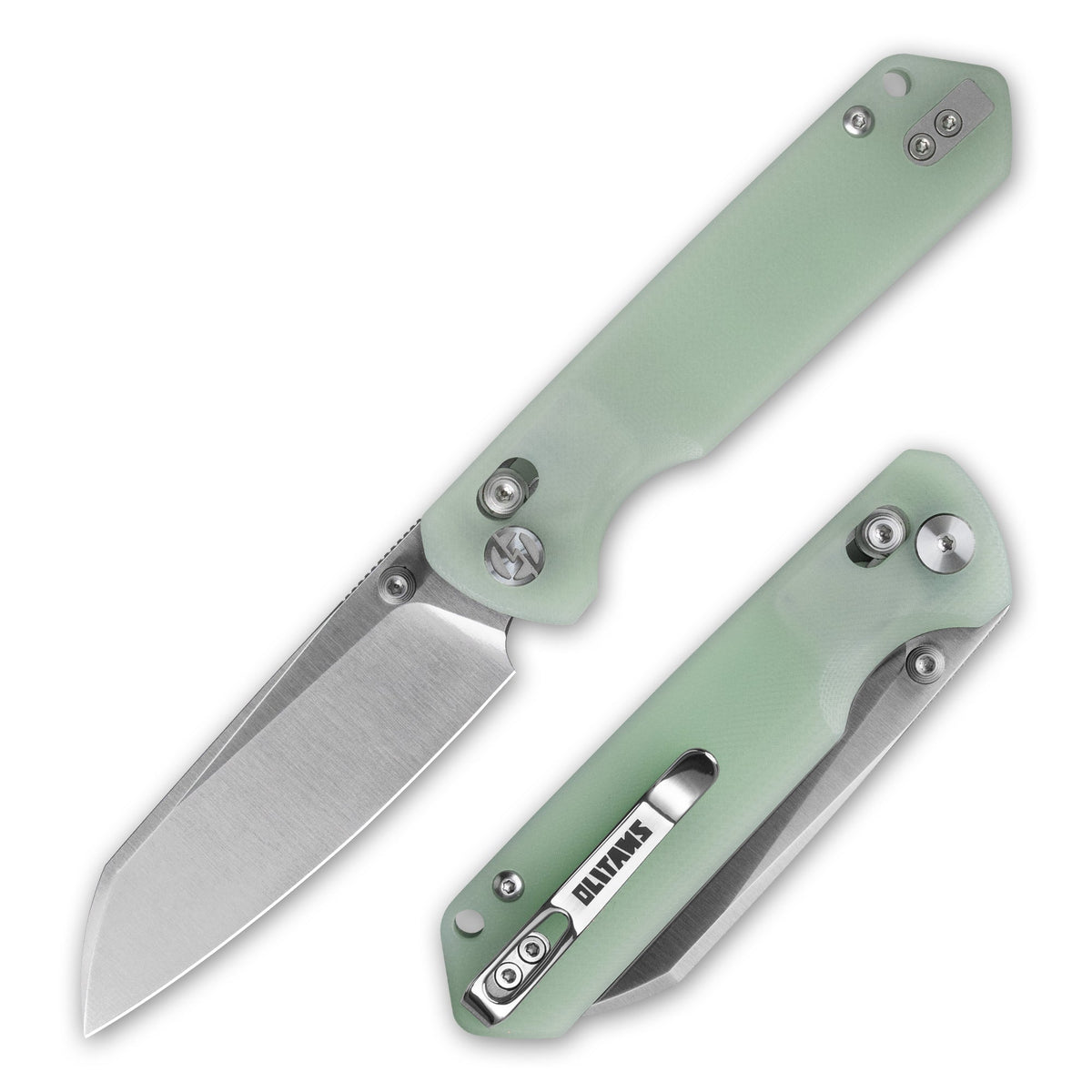 King Penguin G062 Folding Knife （3.35''+14C28N+G10 Handle）-Crossbar Lock-Thumb Stud-Olitans
