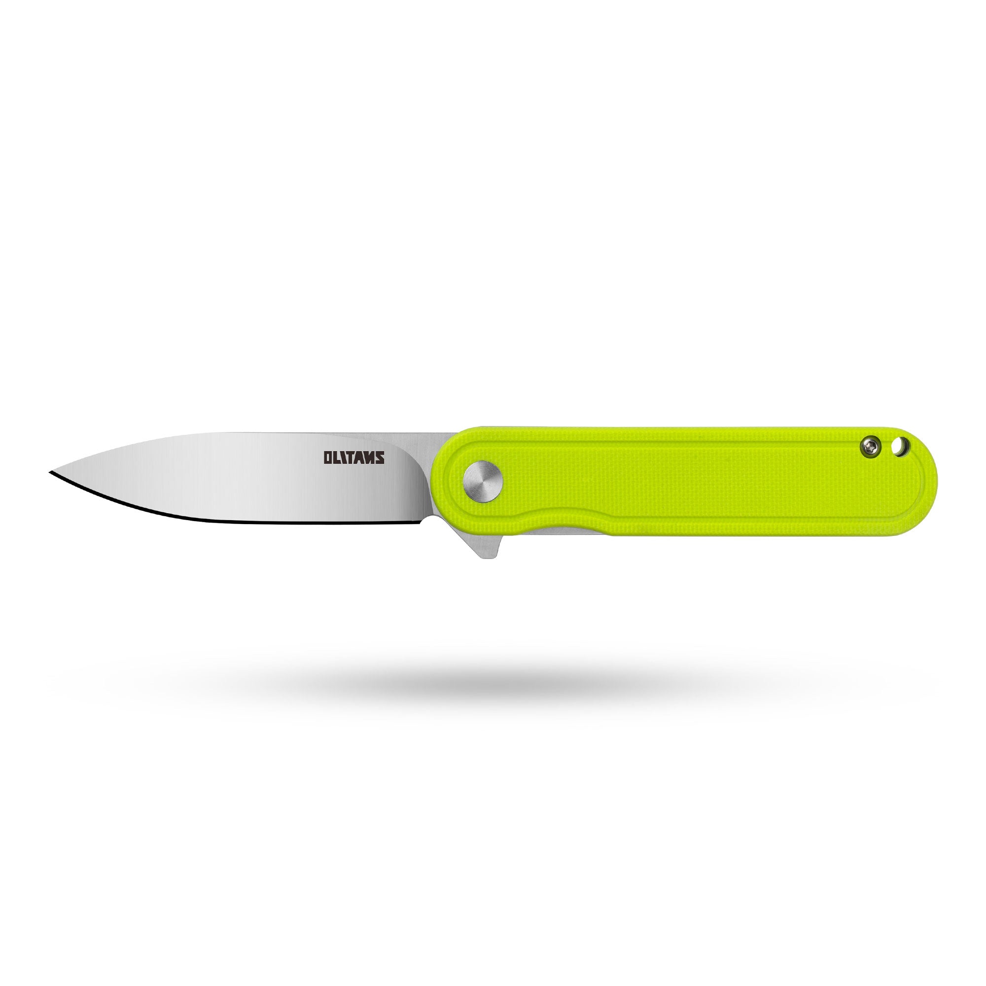 Rocket G040 (2.75''+D2+Neon Green G10)-Liner Lock-Flipper
