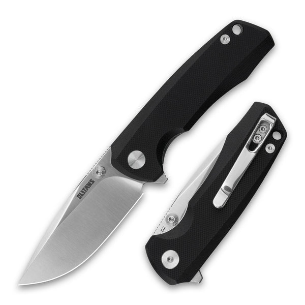 G061 Folding Knife 2.91'' D2 BLADE+G10 HANDLE- Liner LOCK-THUMB STUD