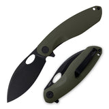 Army Green G064 with black blade – folded