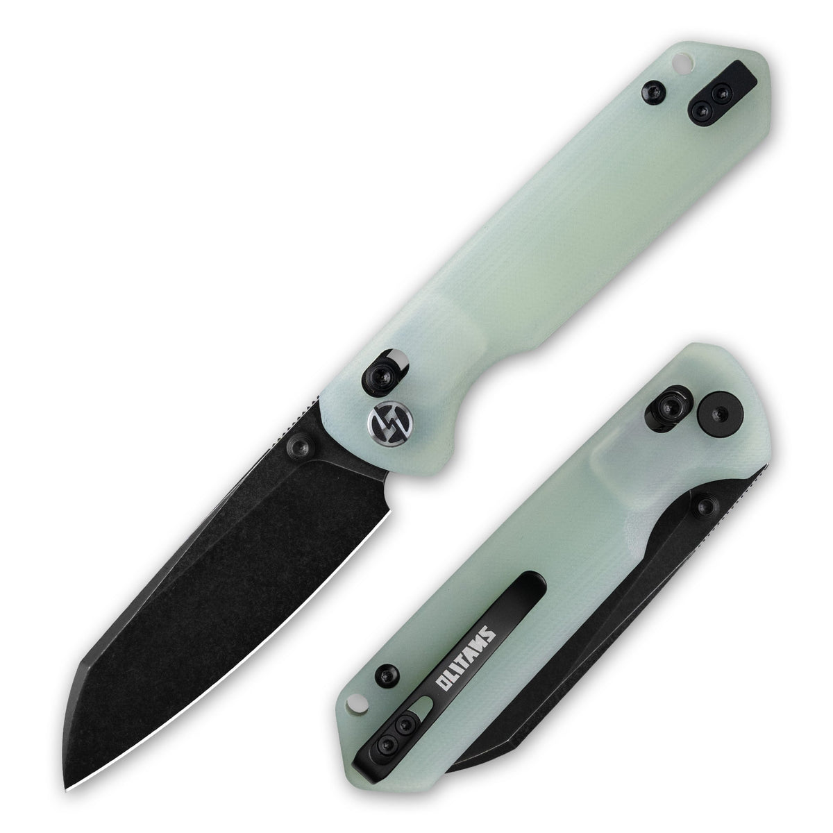 King Penguin G062 Folding Knife （3.35''+14C28N+ G10 Handle）-Crossbar Lock-Thumb Stud-Olitans