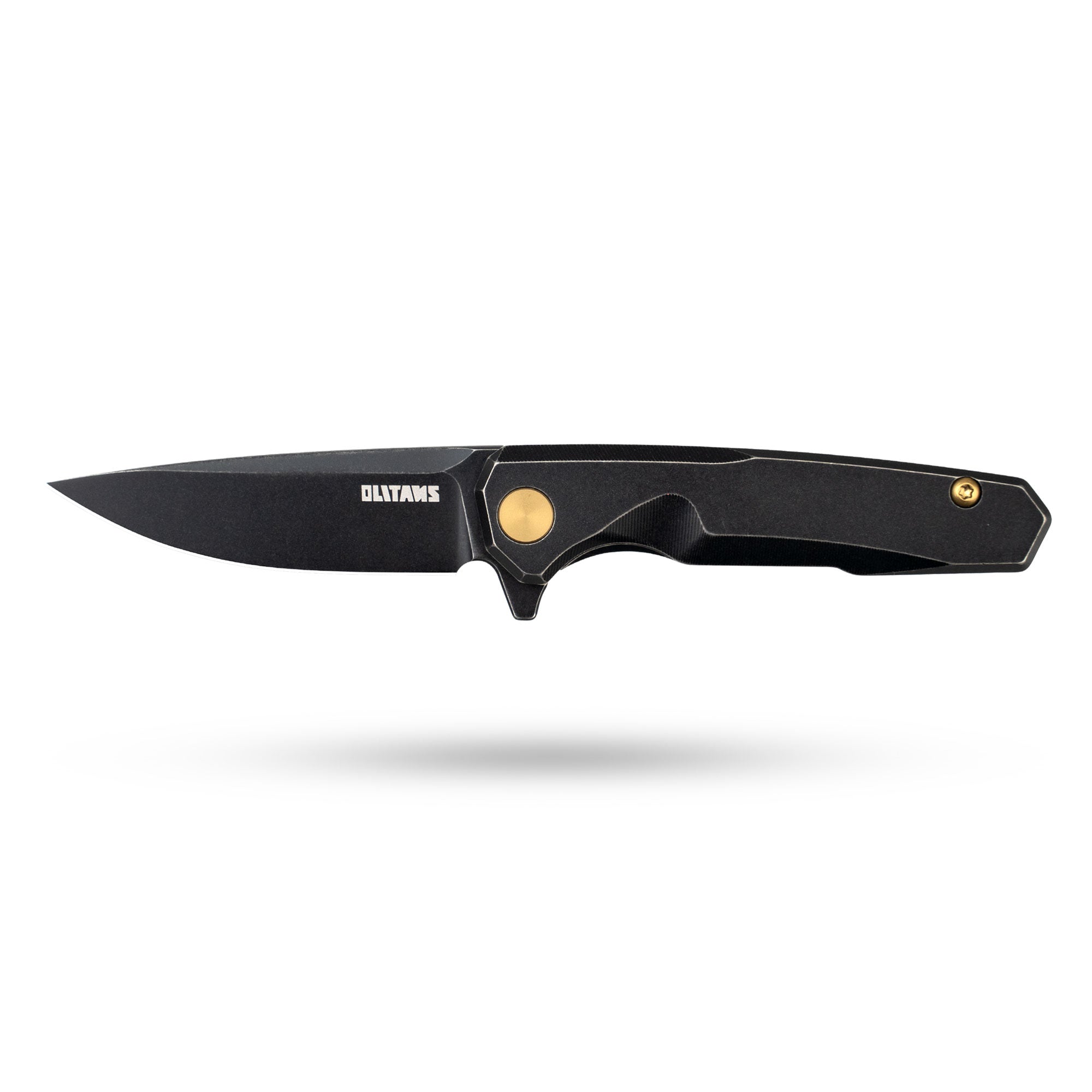 Mini Knife 2.16'' 14C28N blade + Titanium handle, Frame lock, Flipper, T019