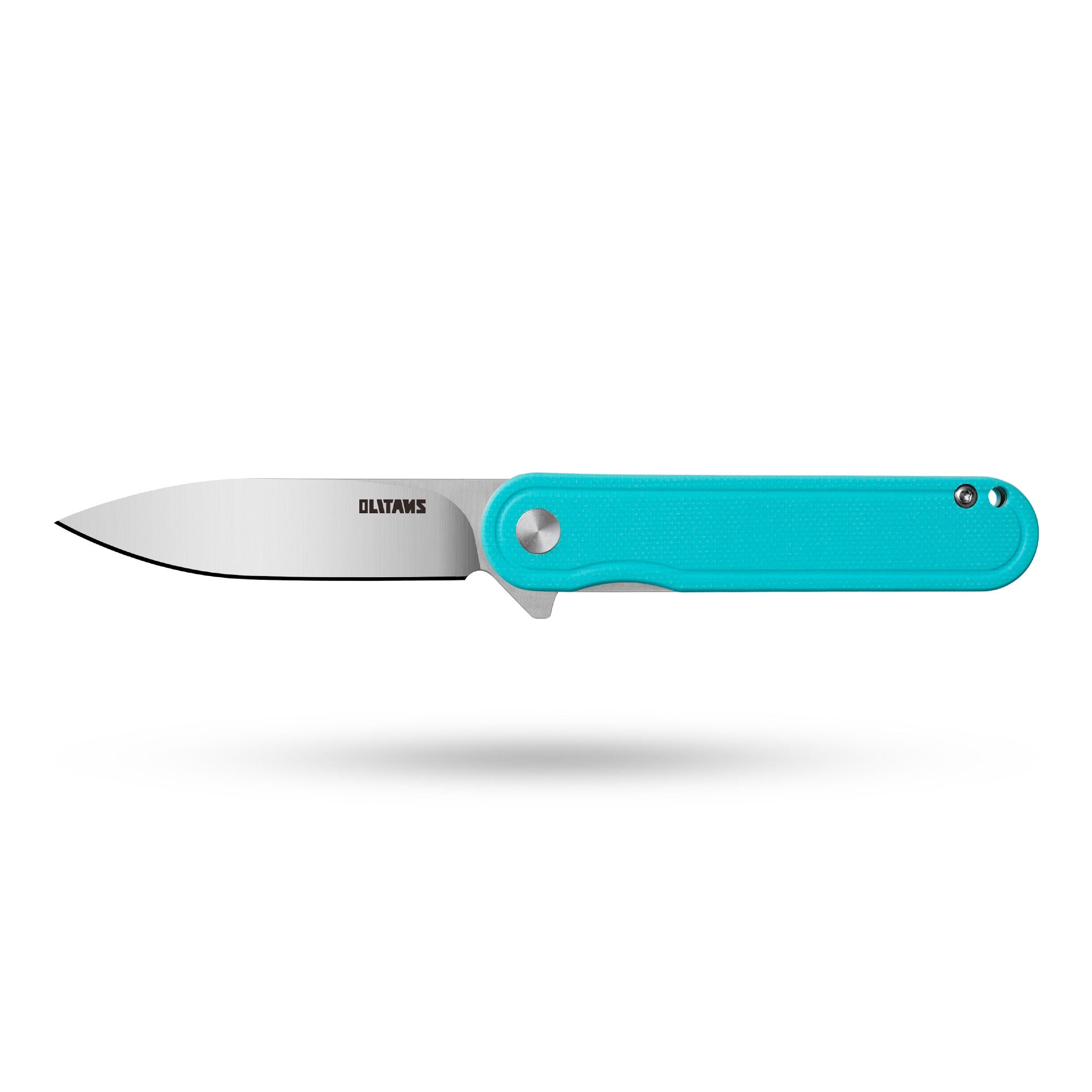 Rocket G040 (2.75''+D2+Cyan G10)-Liner Lock-Flipper