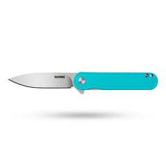 Rocket G040 (2.75''+D2+Cyan G10)-Liner Lock-Flipper