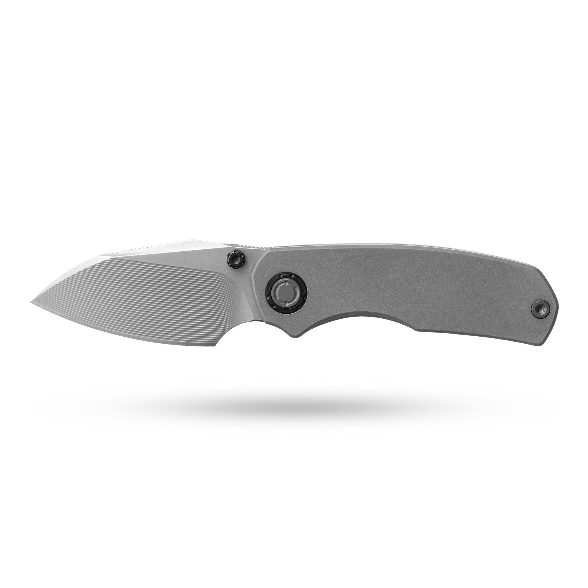 Mini Ti-Mastiff T074（ 2.36'' + Bohler M390 + Step milled+Titanium ）Folding Knife