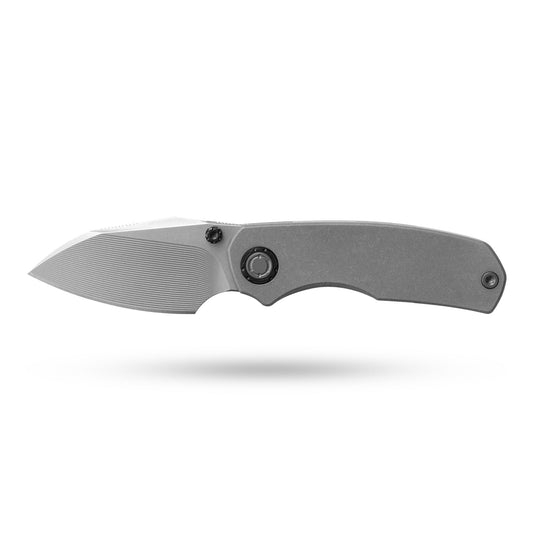 Mini Ti-Mastiff T074（ 2.36'' + Bohler M390 + Step milled+Titanium ）Folding Knife