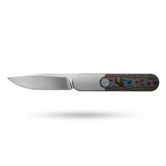 Rocket XL T081 (3.07''+M390+Neon Carbon Fiber)-Liner Lock-Front Flipper