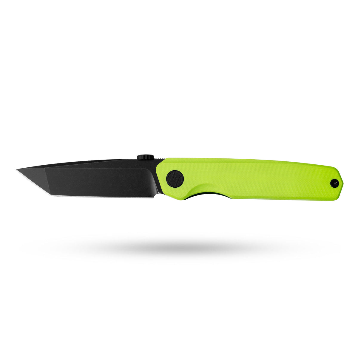 Stealth II G084 (3.22''+10Cr15MoV+Neon Green G10+PVD)