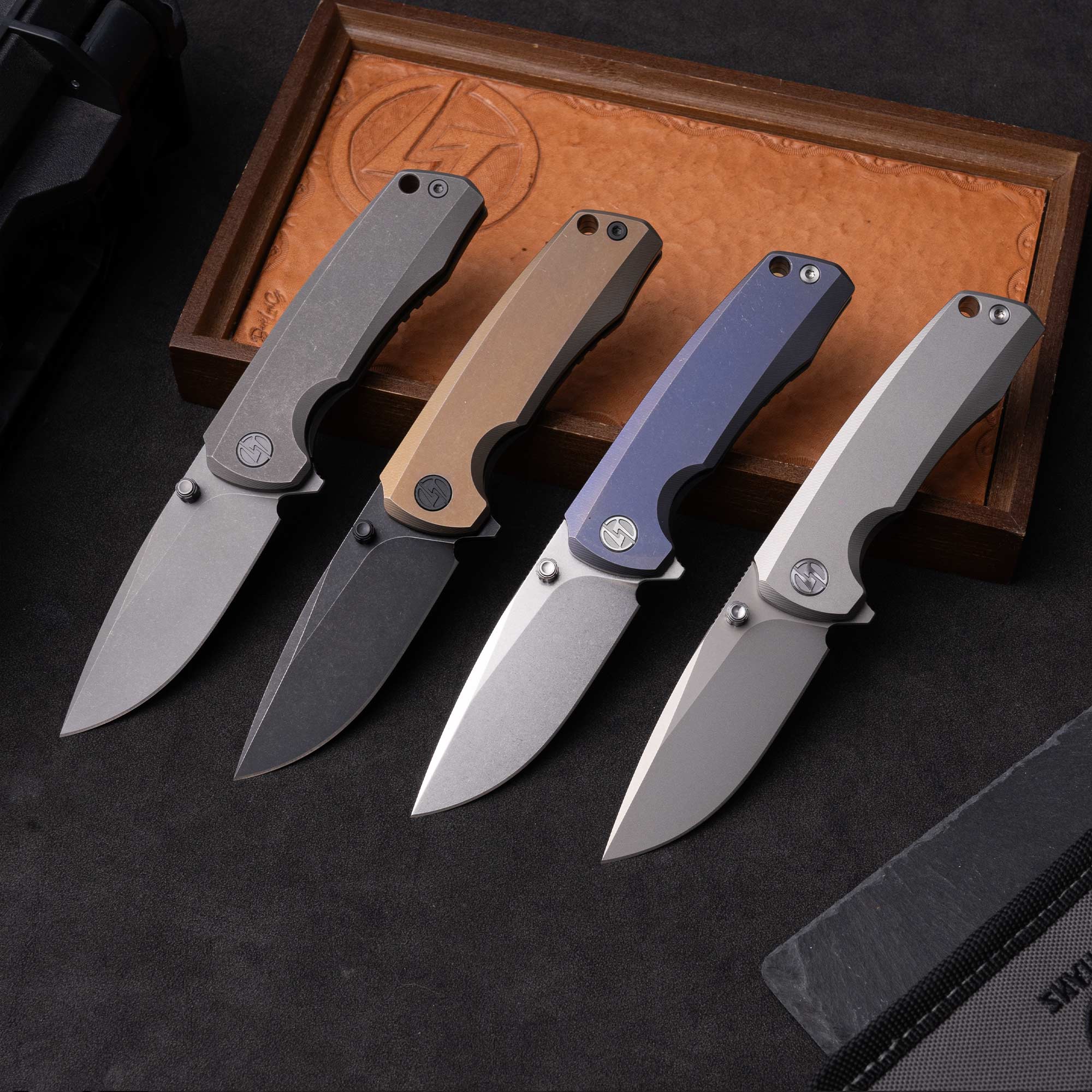 Ti-Bomber 2.0 T065 - Drop Point（2.95"+Bohler M390 +Titanium）