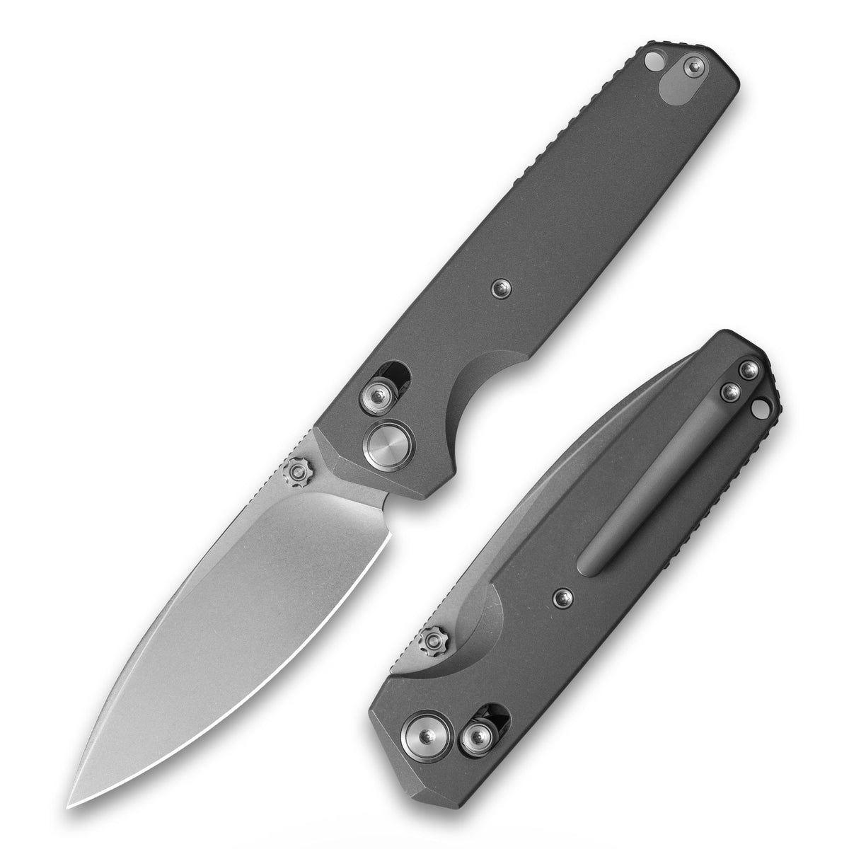 Ti-Aero T075 Folding Knife –（3.23"+Bohler M390 +Titanium）- OLITANS
